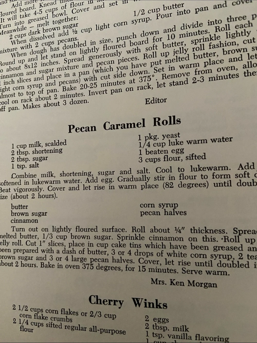 Vintage 70s 1970s Pecan Cookery spiral Cookbook pie cookies candy cake main meal